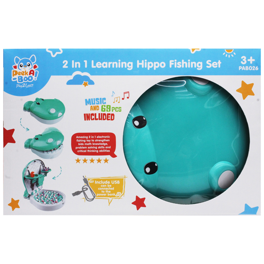 Đồ Chơi Câu Cá-Hà Mã Vui Học PAB026