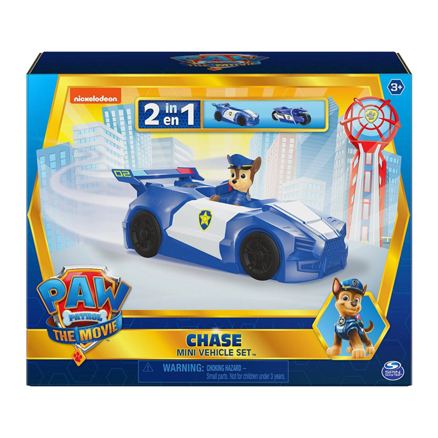 Đồ Chơi Xe Cảnh Sát Mini Paw Patrol The Movie - Chase 6060771