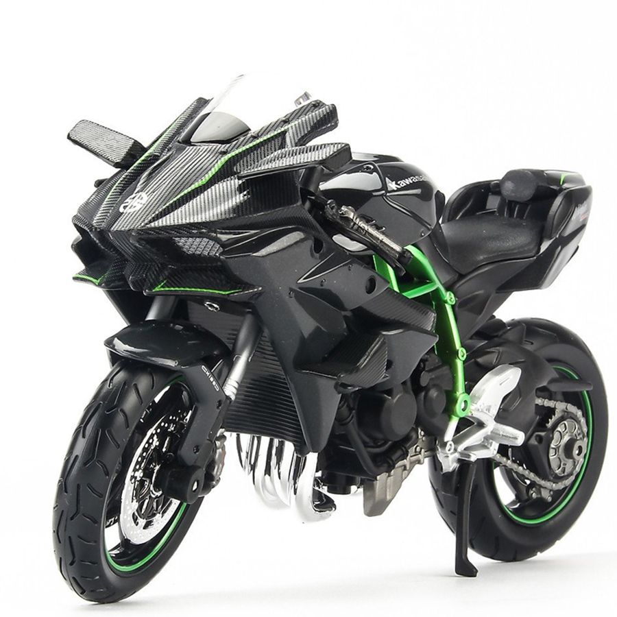 Đồ Chơi Mô Hình Xe Mô Tô Lắp Ráp Kawasaki Ninja H2TM R Tỉ Lệ 1:12 39198/MT39051AL