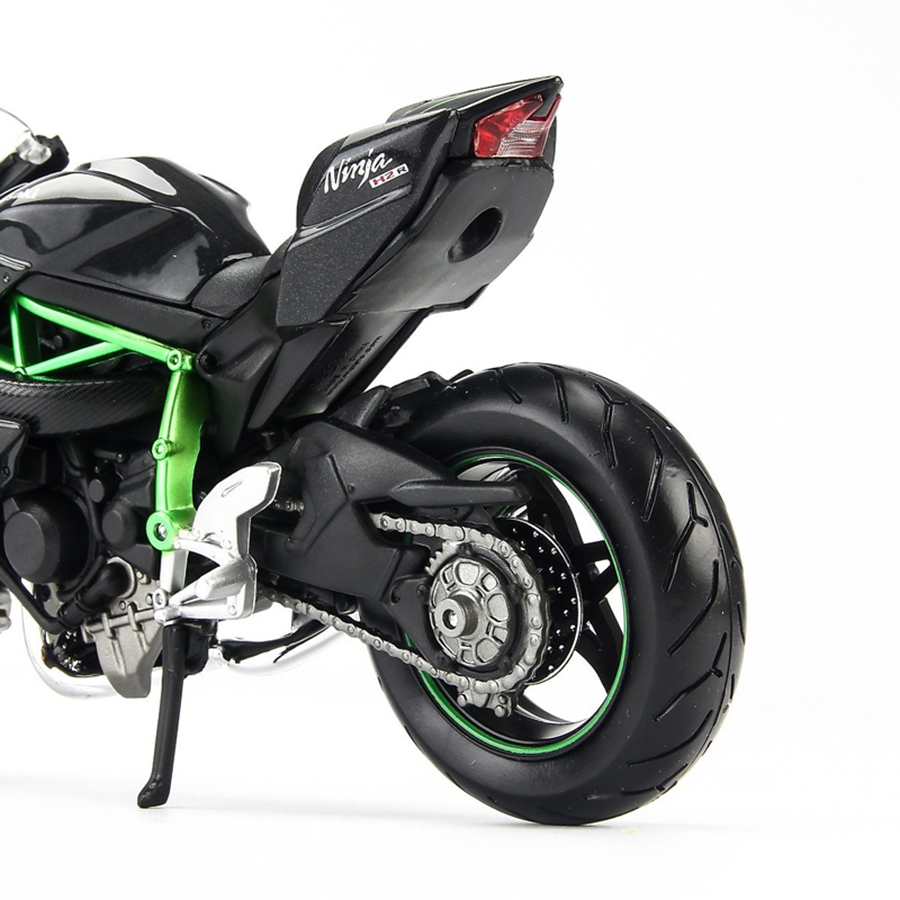 Đồ Chơi Mô Hình Xe Mô Tô Lắp Ráp Kawasaki Ninja H2TM R Tỉ Lệ 1:12 39198/MT39051AL