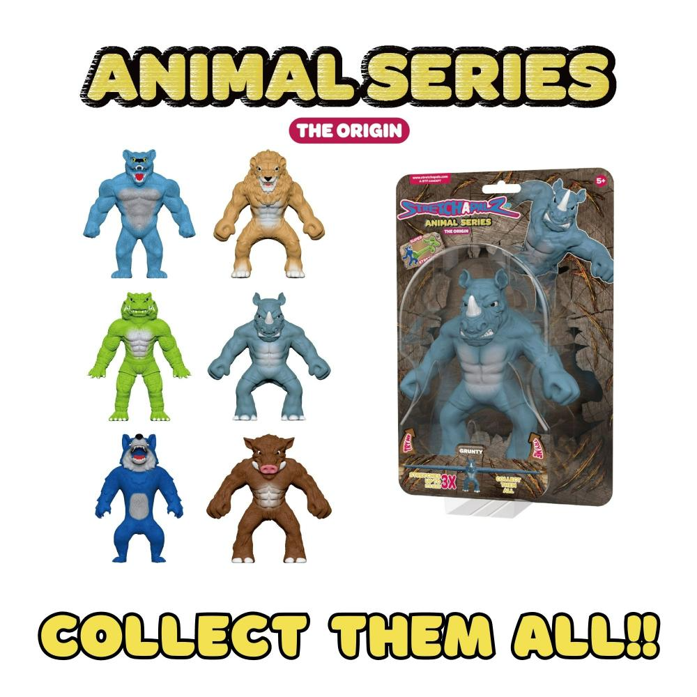 Đồ Chơi Mô Hình Stretchapalz Kéo Giãn Động Vật Hoang Dã Grunty Gru/939436