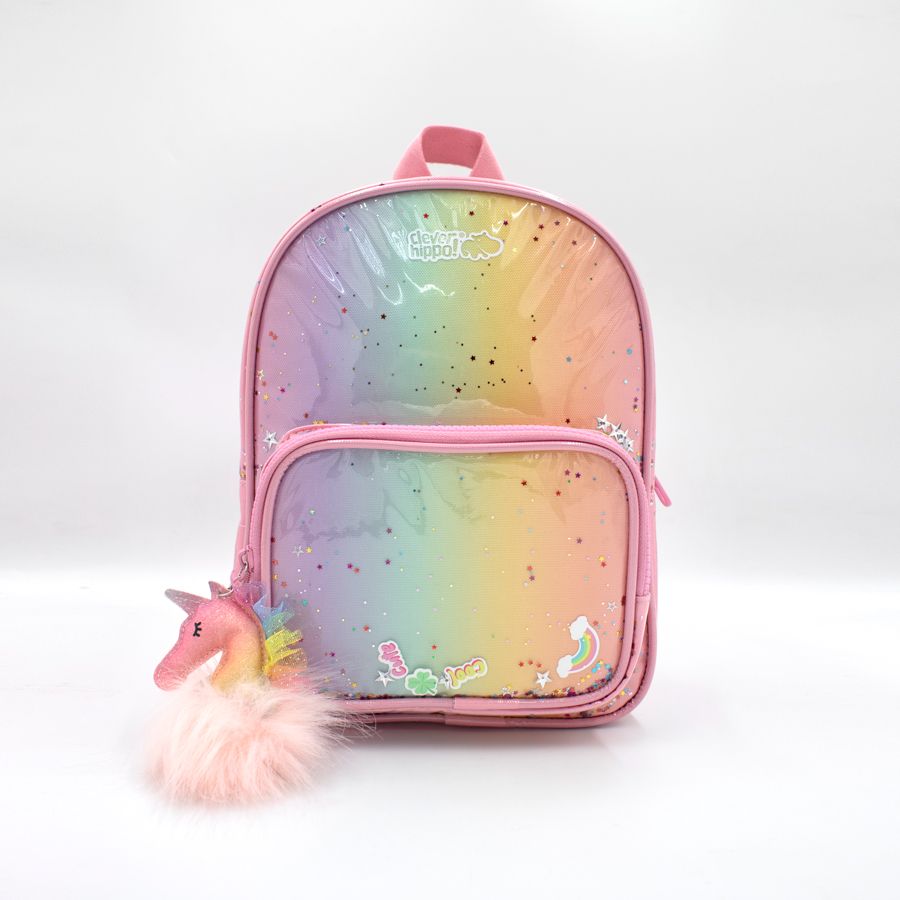 Ba Lô Clever Hippo Bh2201/Galaxy Rainbow - Glitter Galaxy