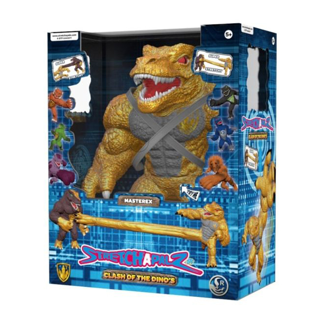 Đồ Chơi Mô Hình Stretchapalz Kéo Giãn 22Cm Master Rex 820093
