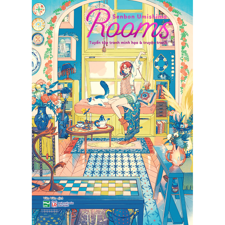 Rooms - Tuyển Tập Tranh Minh Họa & Truyện Tranh Của Senbon Umishima - Bản Đặc Biệt - Tặng Kèm Set Card