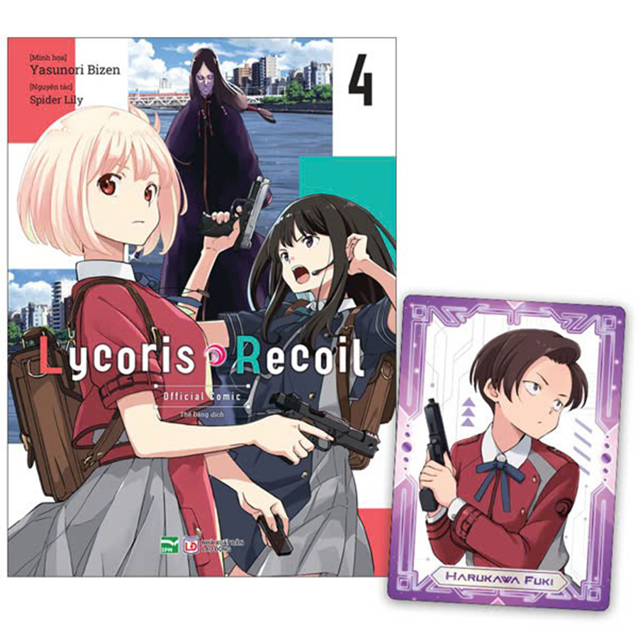 Lycoris Recoil Tập 4 Bản Đặc Biệt -  Tặng Kèm Card Nhân Vật