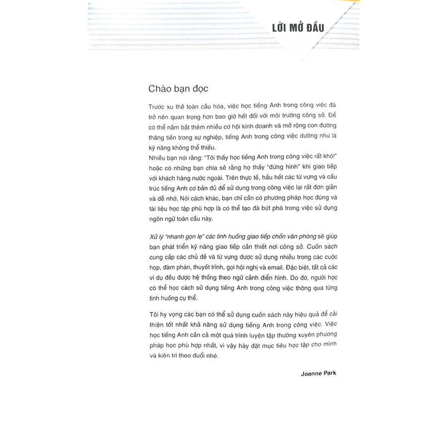 Sống Sót Nơi Công Sở - English Expression For Business Conversation And Email - Xử Lý "Nhanh Gọn Lẹ" Các Tình Huống Giao Tiếp Chốn Văn Phòng