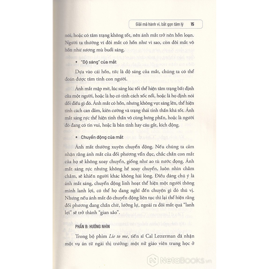Giải Mã Hành Vi - Bắt Gọn Tâm Lý