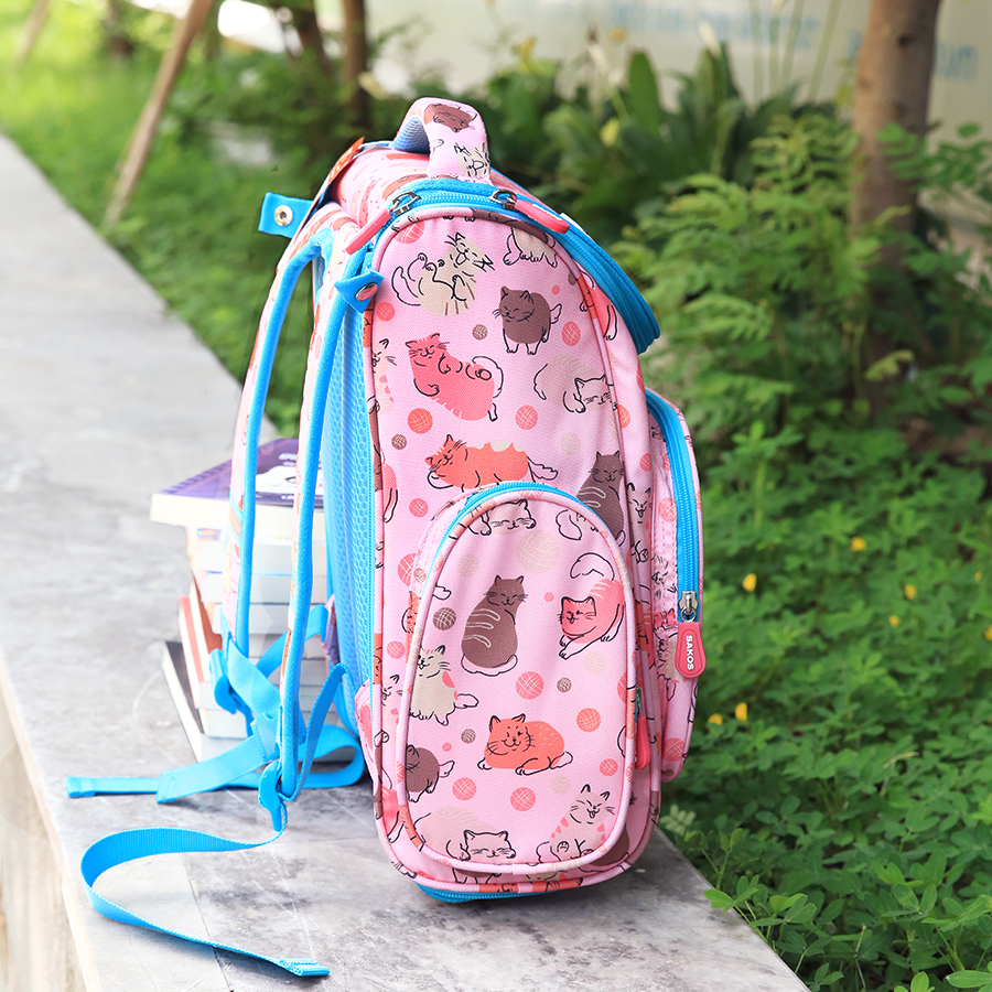 Ba Lô Học Sinh Sakos Kid Smarty (Cat Emoji)
