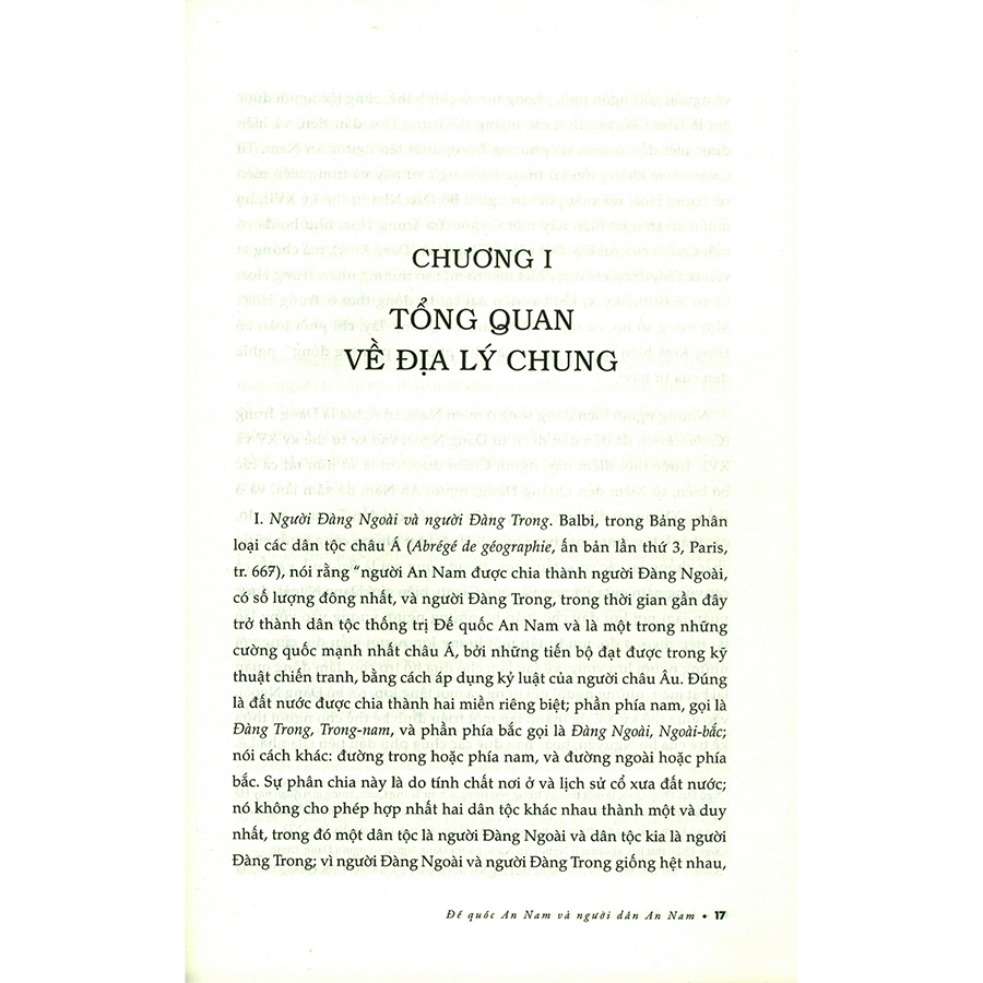 Đế Quốc An Nam Và Người Dân An Nam - Tổng Quan Về Địa Lý, Sản Vật, Kỹ Nghệ, Phong Tục Và Tập Quán An Nam