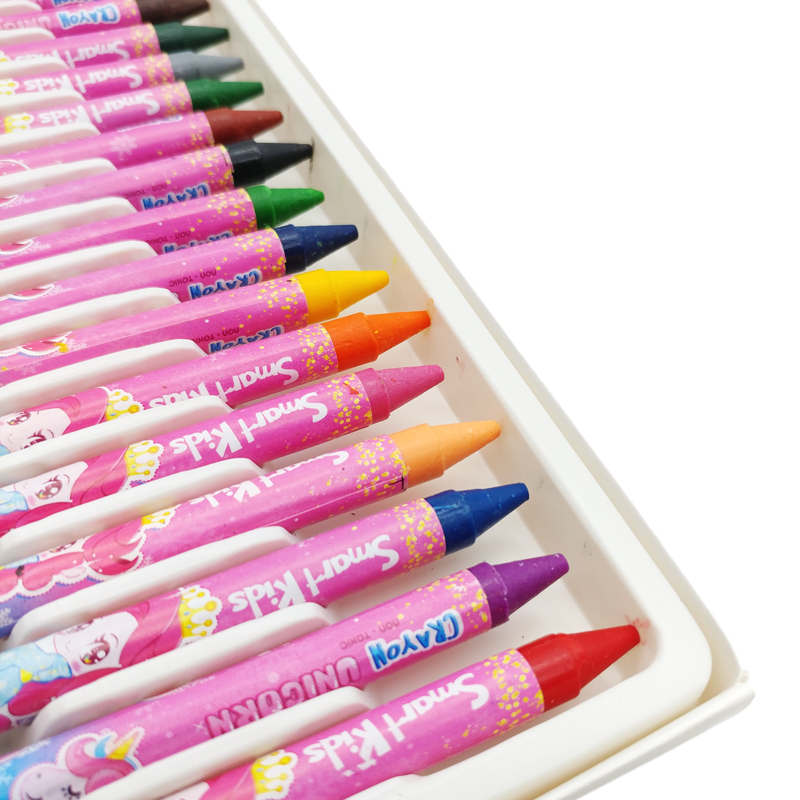 Bút Sáp Màu Smart Kids Unicorn 18 Màu Cr07