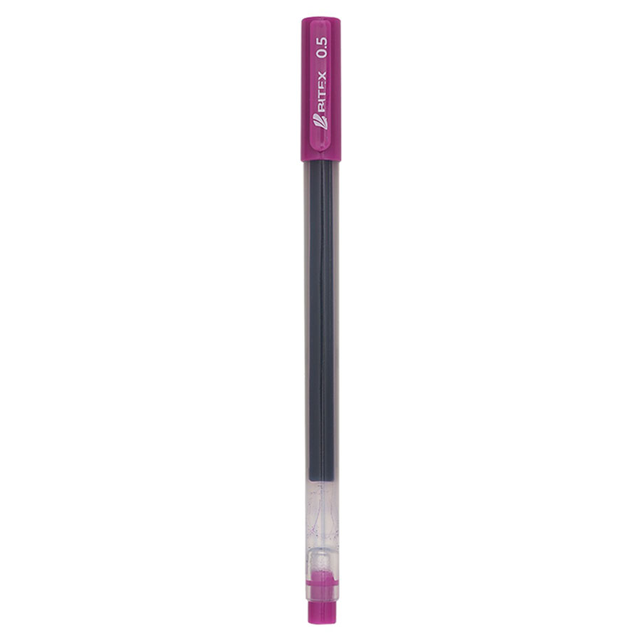 Combo Bút Gel Bitex G08 3 Mực Xanh + 1 Mực Tím + 1 Mực Đỏ (0.5Mm)