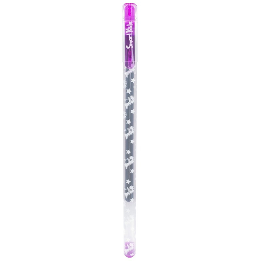 Combo 4 Bút Gel Smart Kids Dino G01 Mực Tím 0.5mm