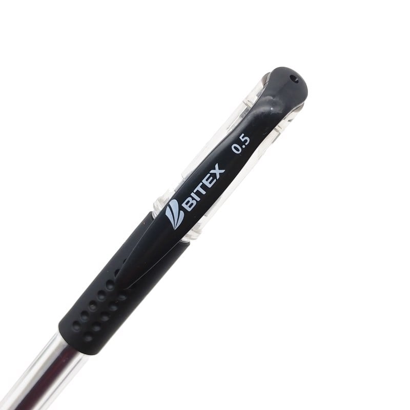Bút Gel Bitex Mực Đen 0.5mm G02
