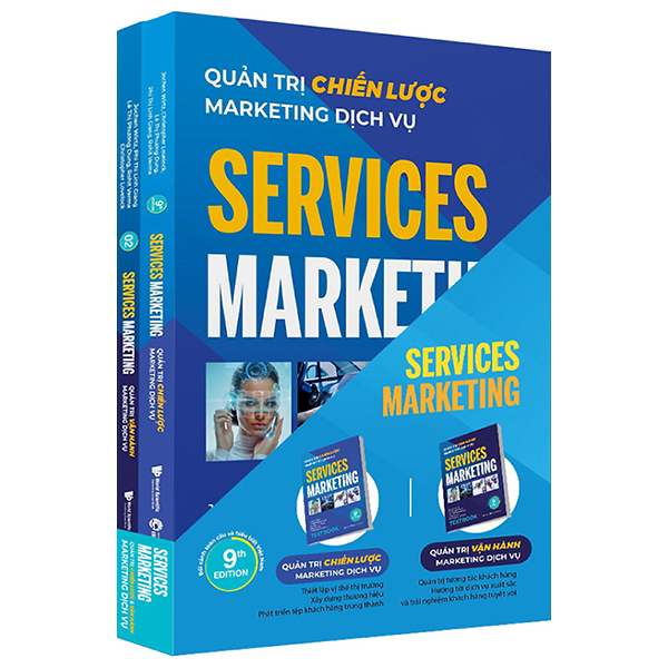 Combo 2 Cuốn Textbook Services Marketing