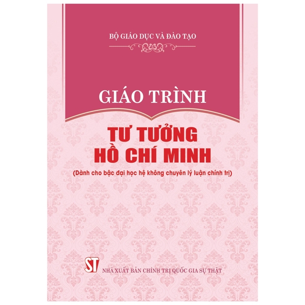 Giáo Trình Tư Tưởng Hồ Chí Minh (Bìa Hồng)
