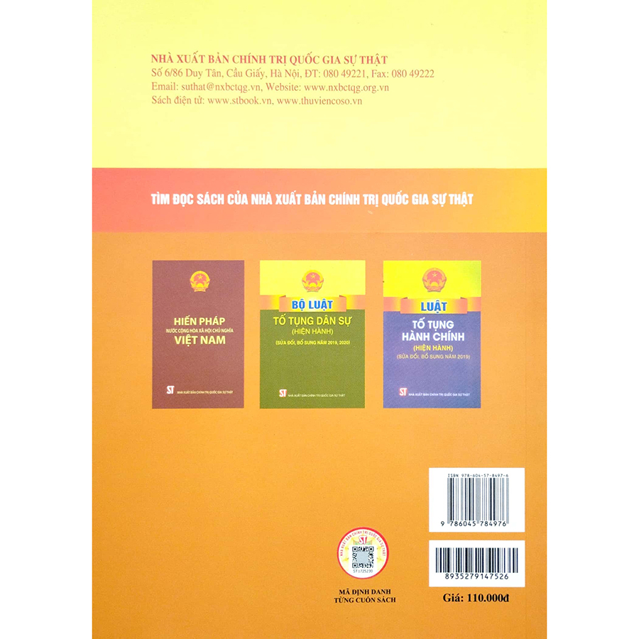 Bộ Luật Dân Sự (Hiện Hành)