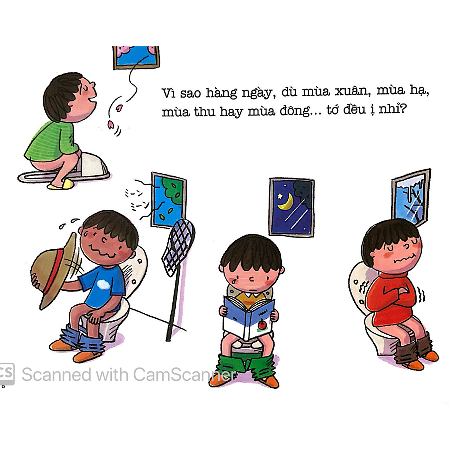 Ehon Sự Kỳ Diệu Của Cơ Thể - Bí Mật Chuyện Đi Ị