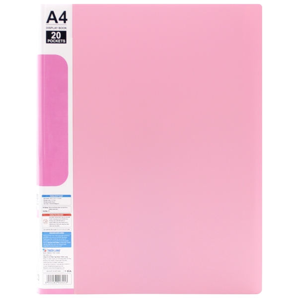 Bìa 20 Lá Flexoffice A4 FO-DB007