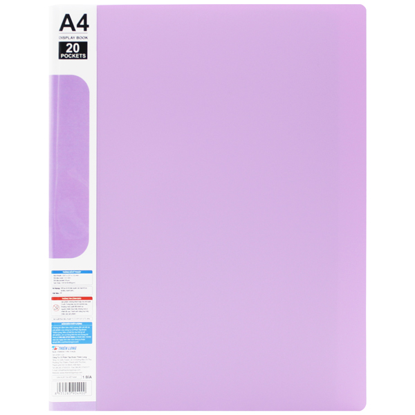 Bìa 20 Lá Flexoffice A4 FO-DB007