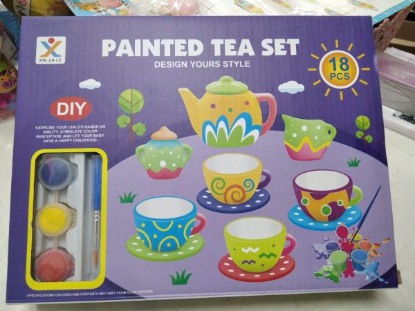 Bộ Ly Trà Sứ Nghệ Thuật Vẽ Thủ Công 500838