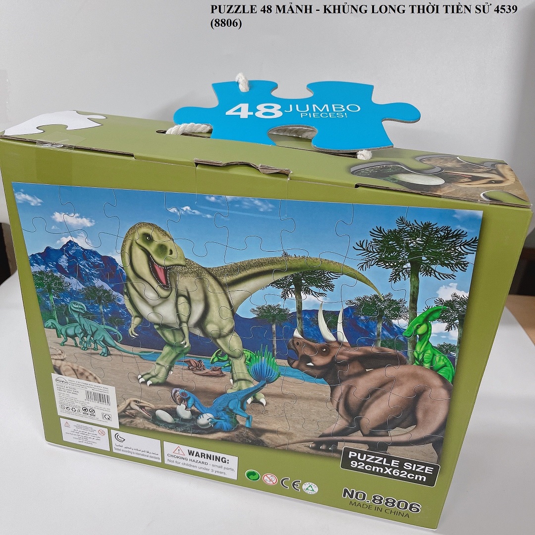 Puzzle 48 Mảnh Khủng Long Thời Tiền Sử 4539 8806