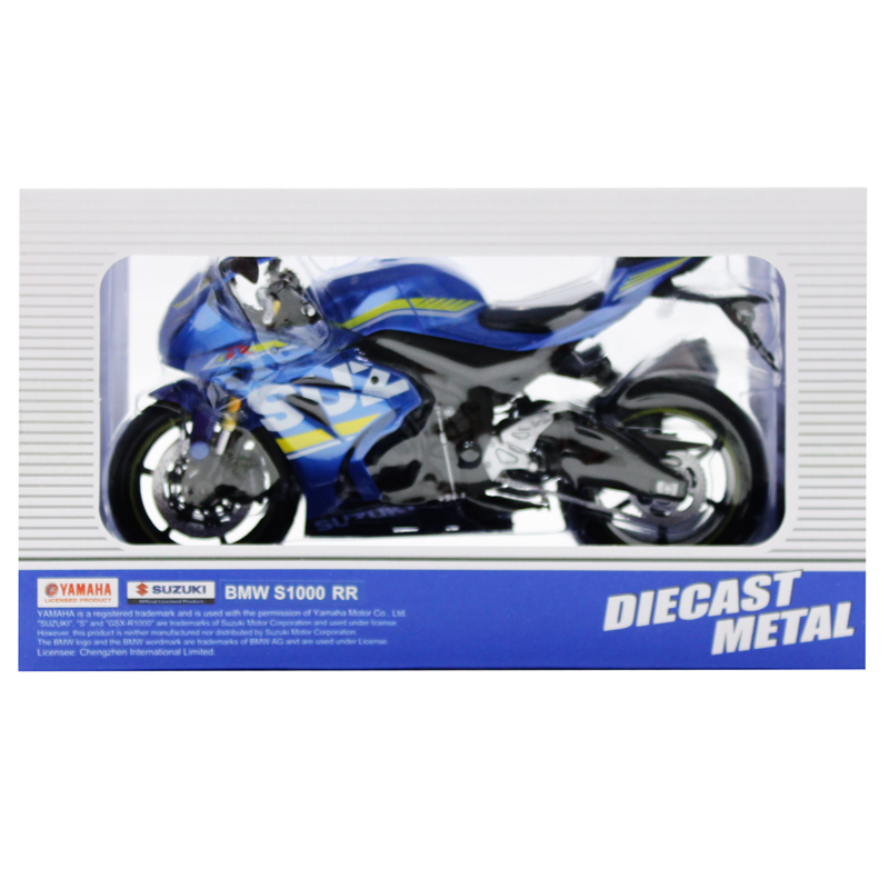 Mô Hình Xe Suzuki GSR-R1000 Xanh 1:12 MSZ 4942