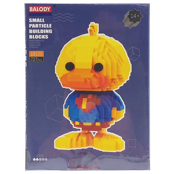 Đồ Chơi Xếp Hình Balody - Vịt B.Duck Cosplay Siêu Nhân 727 Miếng Ghép 5000