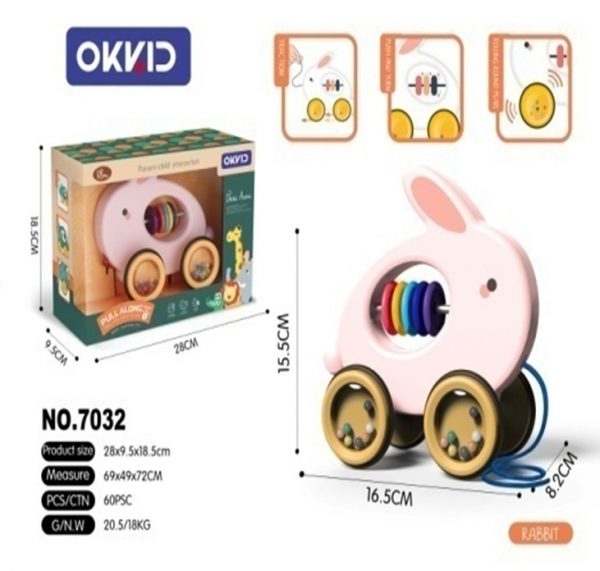 Đồ Chơi Kéo Thỏ Láu Lỉnh 5642