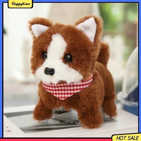 Cún Shiba Vừa Đi Vừa Sủa, Gật Đầu Và Vẩy Đuôi 7S-3