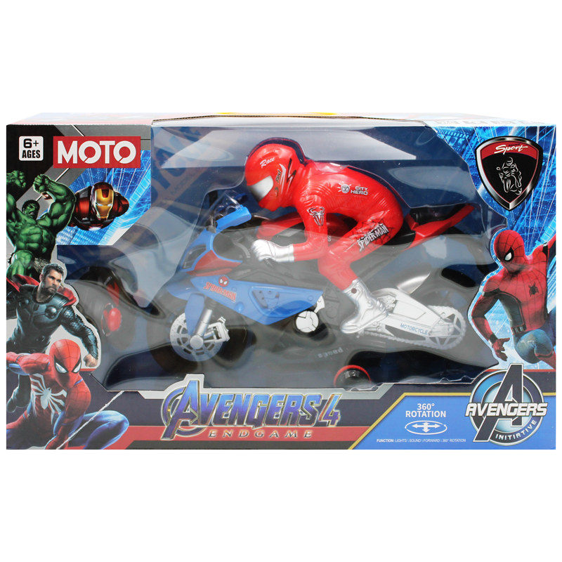 Xe Mô Tô Điều Khiển 1:20 Siêu Anh Hùng 6267