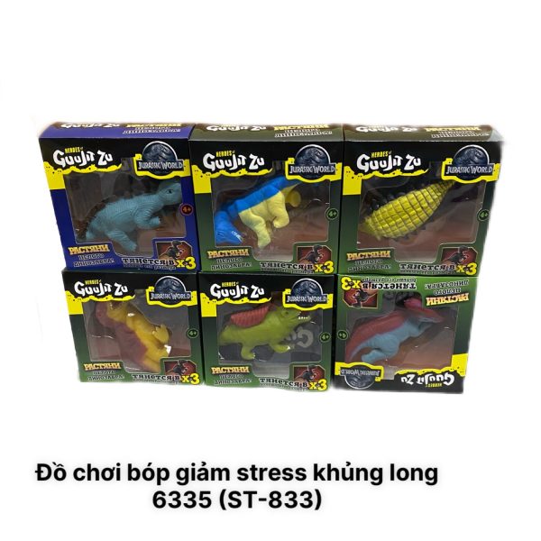 Đồ Chơi Bóp Giảm Stress - Khủng Long Hay Ra Dẻ - 6335 ST-833