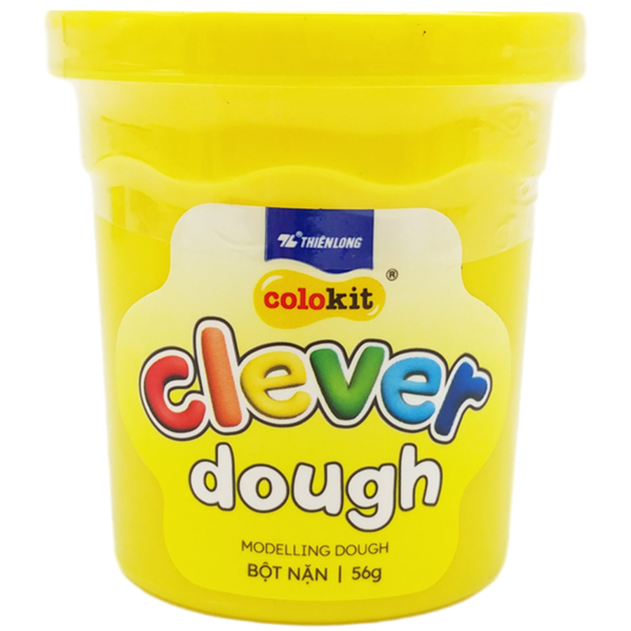 Bột Nặn Colokit MD-C008 Clever Dough 56g Màu Vàng