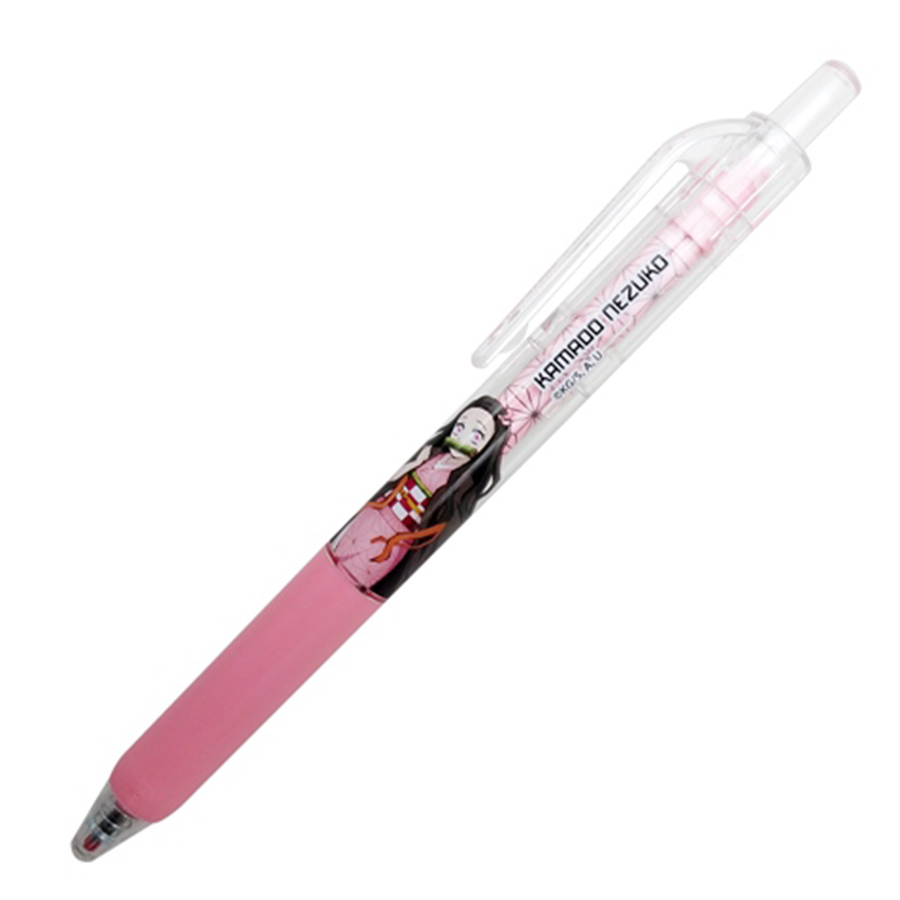 Bút Gel Thiên Long Quick Dry Gel-033/DS Mực Xanh - Hình Kamado Nezuko và Kamado Tanjiro
