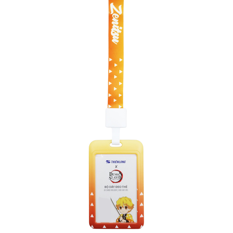 Bộ Dây Đeo Thẻ Thanh Gươm Diệt Quỷ Thiên Long CHD-001/Ds Màu Cam - Zenitsu