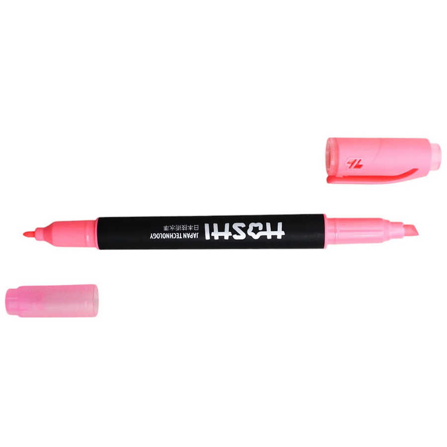 Bút Dạ Quang 2 Đầu Thiên Long Hoshi HL-018/HS Màu Hồng