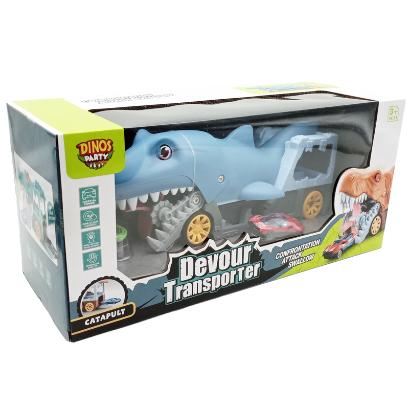 Đồ Chơi Siêu Xe Cá Mập Tấn Công Nuốt Chửng Dinos Party E7016
