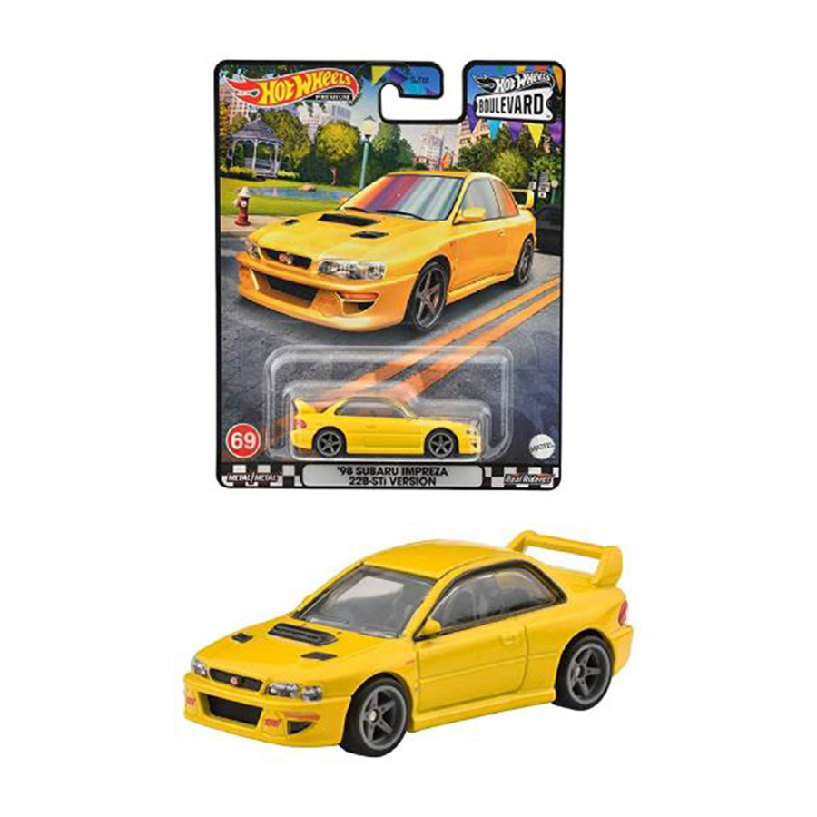 Đồ Chơi Siêu Xe HW Boulevard 98 Subaru Impreza 22B STI