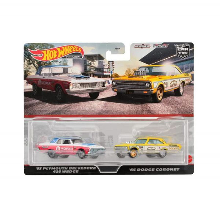 Đồ Chơi Bộ Đôi Siêu Xe Hot Wheels Premiums 4 HKF56/HBL96