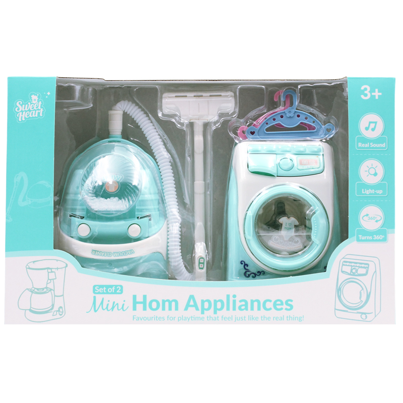 Đồ Chơi Combo Đồ Gia Dụng: Máy Hút Bụi Và Máy Giặt SH471548
