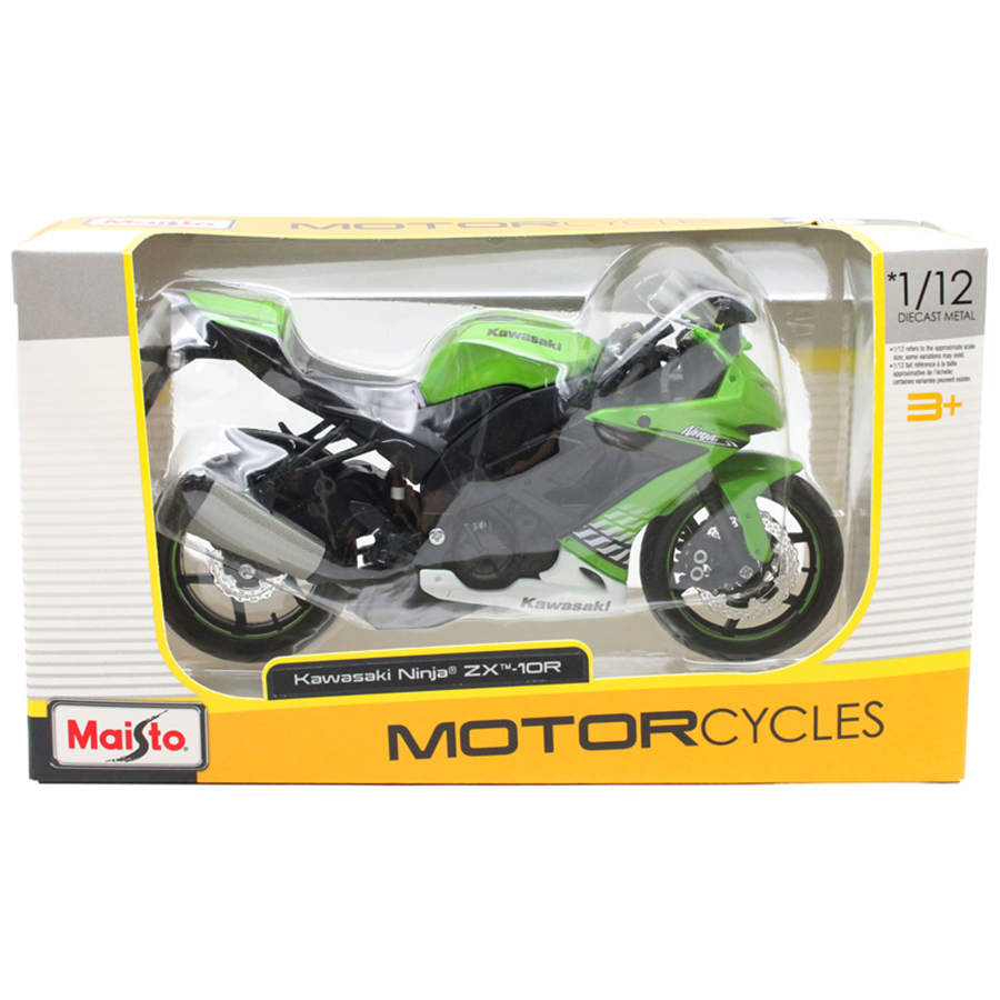 Đồ Chơi Lắp Ráp Mô Hình Mô Tô 1:12 Kawasaki Ninja ZX-10R