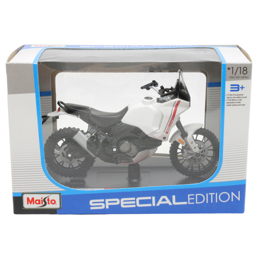 Đồ Chơi Mô Hình Mô Tô Tỉ Lệ 1:18 Ducati Desert X 22989/MT39300