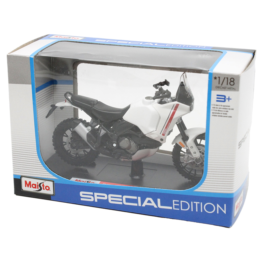 Đồ Chơi Mô Hình Mô Tô Tỉ Lệ 1:18 Ducati Desert X 22989/MT39300