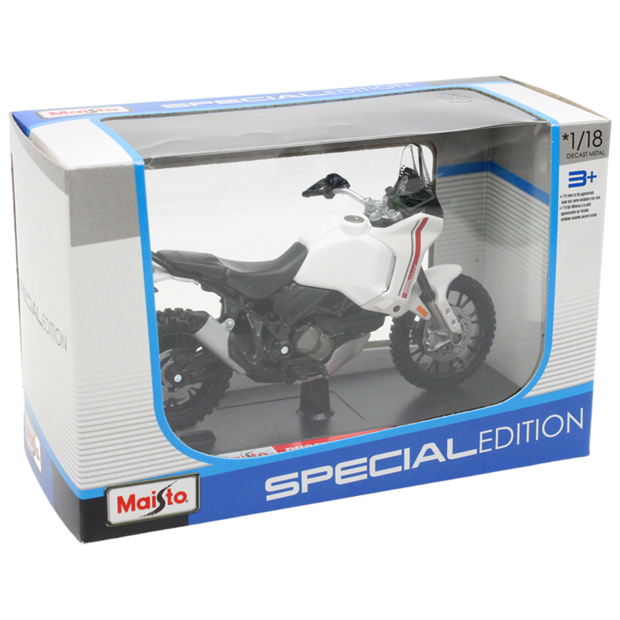 Đồ Chơi Mô Hình Mô Tô Tỉ Lệ 1:18 Ducati Desert X 22989/MT39300