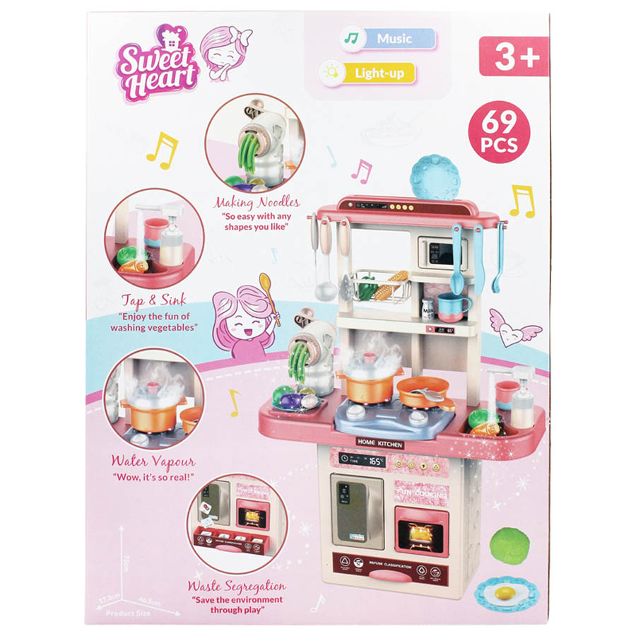 Bộ Đồ Chơi Nhà Bếp Khổng Lồ 69 Chi Tiết SH0120