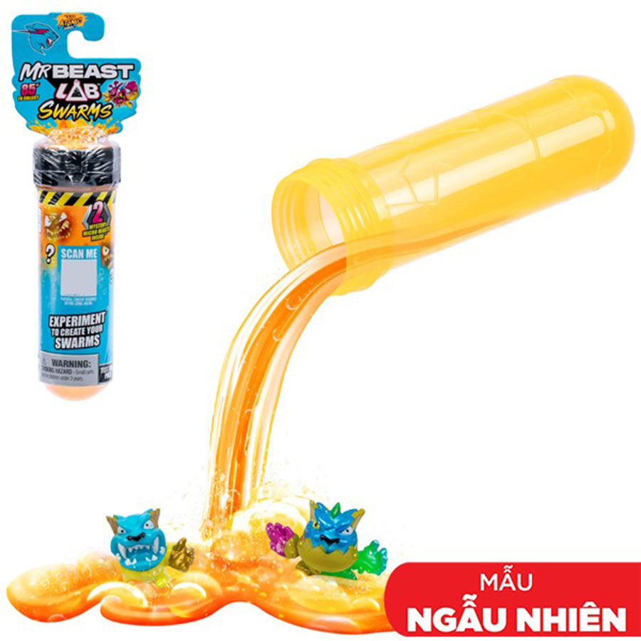 Đồ Chơi Ống Thí Nghiệm Mrbeast Lab - 2 Sinh Vật 24772 (Mẫu Ngẫu Nhiên)