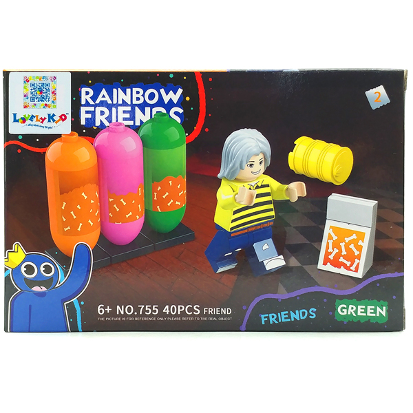 Bộ Xếp Hình Rainbow Friends 8 Trong 1 LF60