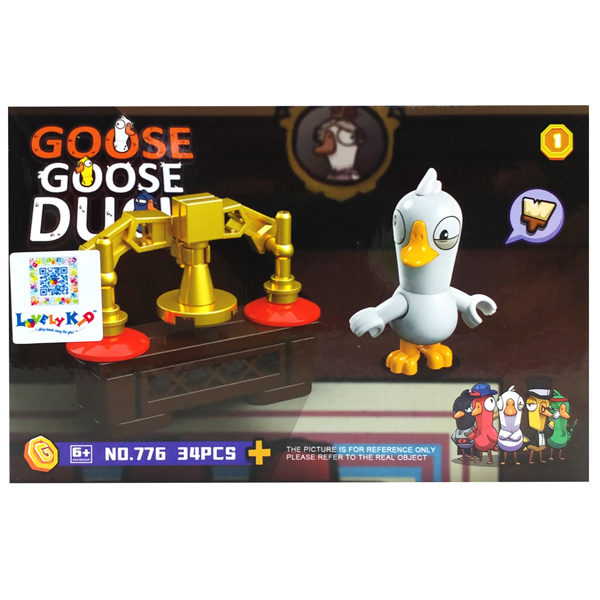 Đồ Chơi Bộ Xếp Hình Goose Goose Duck 8 Trong 1 LF65