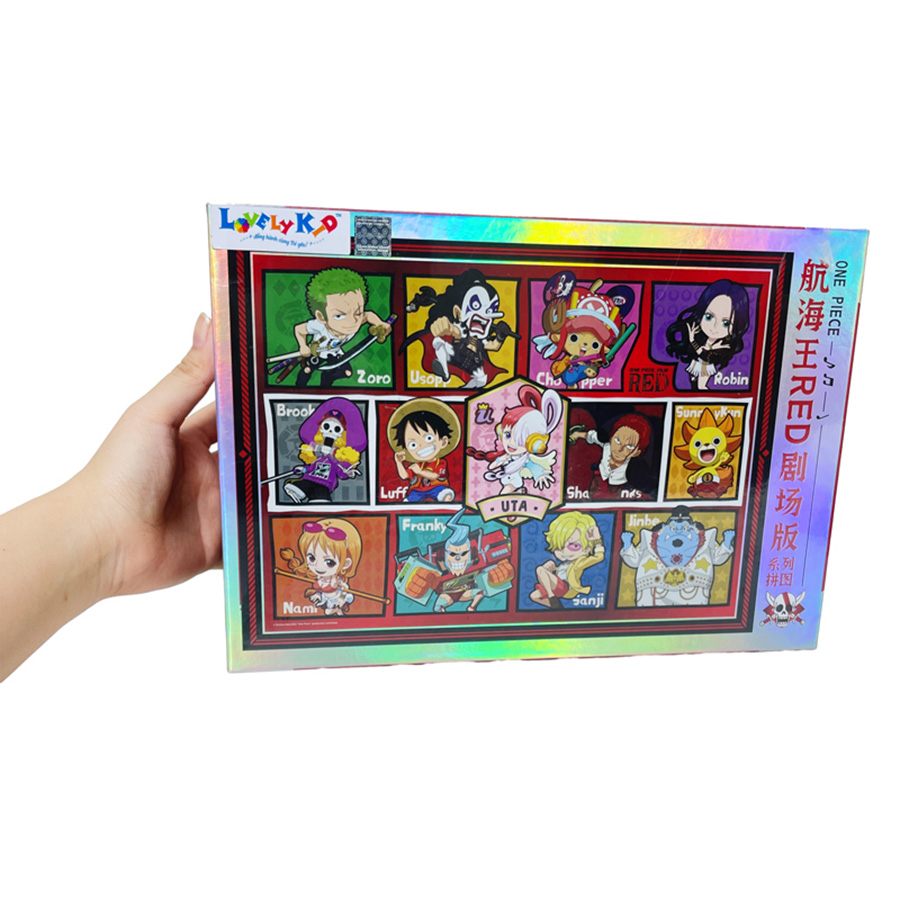Đồ Chơi Xếp Hình One Piece Red HO02