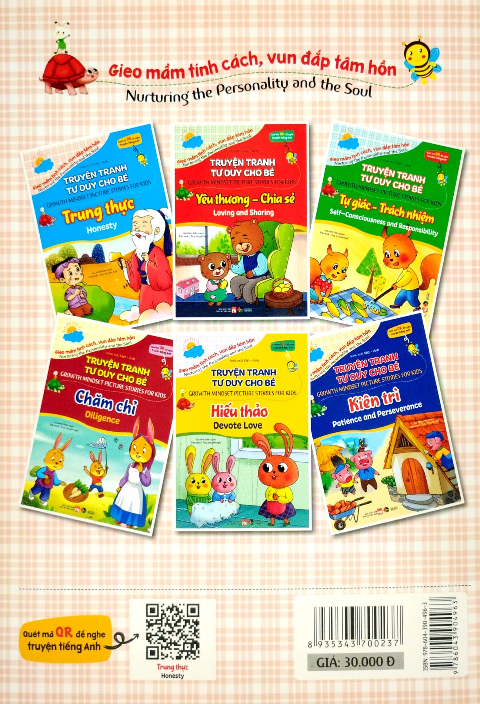 Truyện Tranh Tư Duy Cho Bé - Song Ngữ Việt-Anh - Trung Thực