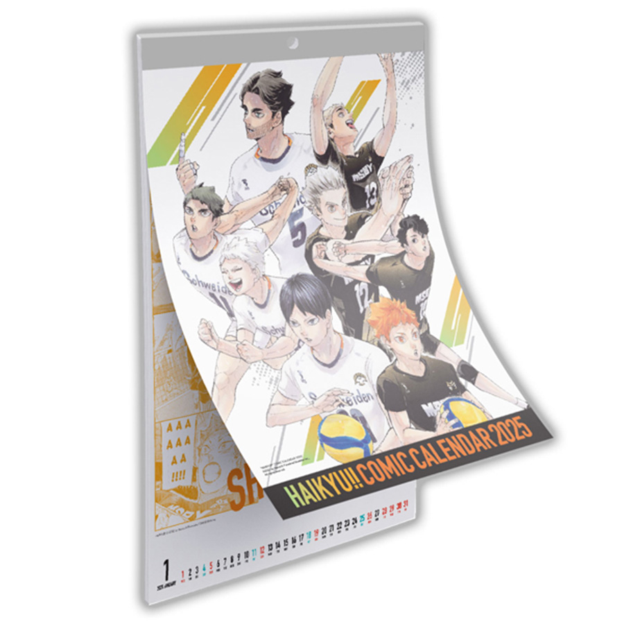 Lịch Treo Tường Haikyu!! 2025
